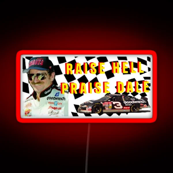 Raise Hell Praise Dale RGB Neon Sign