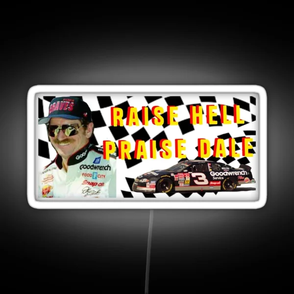 Raise Hell Praise Dale RGB Neon Sign