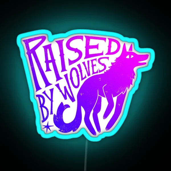 Raised RGB Neon Sign