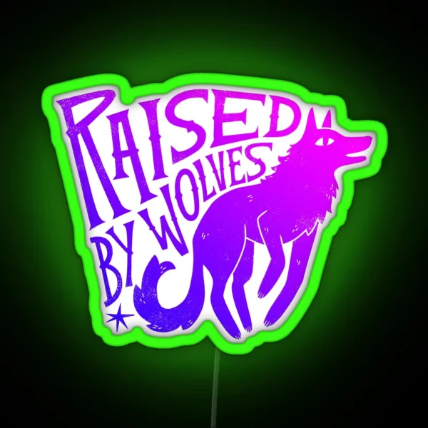Raised RGB Neon Sign