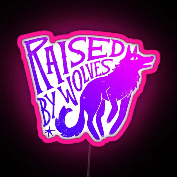 Raised RGB Neon Sign