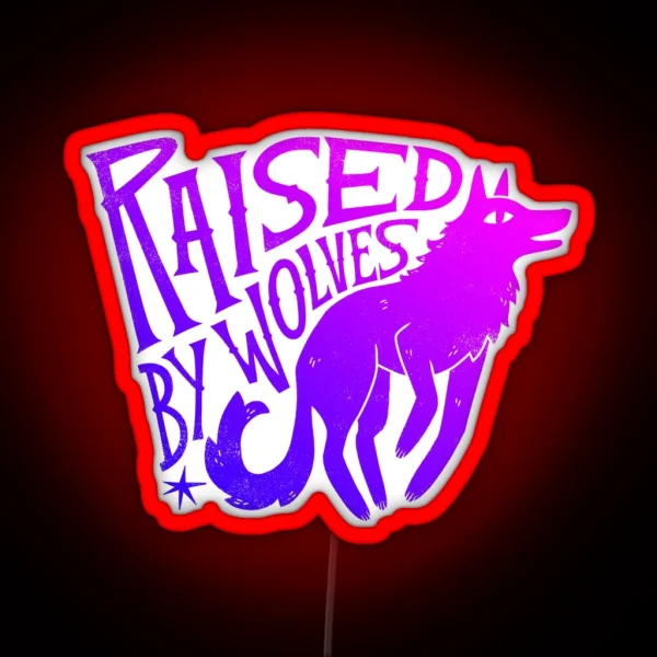 Raised RGB Neon Sign