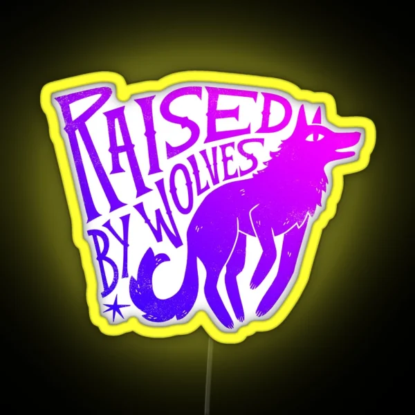 Raised RGB Neon Sign
