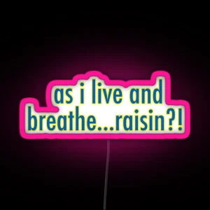 Raisin RGB Neon Sign