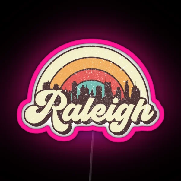Raleigh City Gift RGB Neon Sign