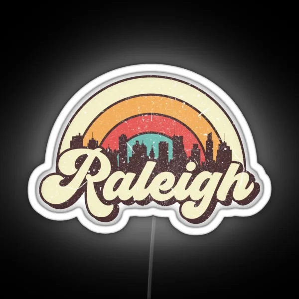 Raleigh City Gift RGB Neon Sign