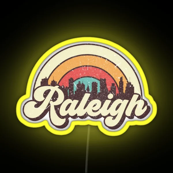 Raleigh City Gift RGB Neon Sign