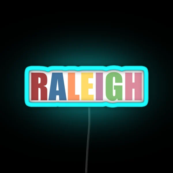 Raleigh Led RGB Neon Sign