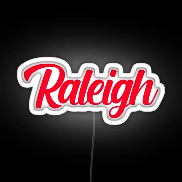 Raleigh Nc RGB Neon Sign