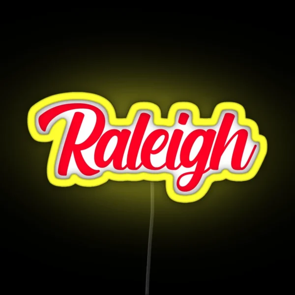 Raleigh Nc RGB Neon Sign