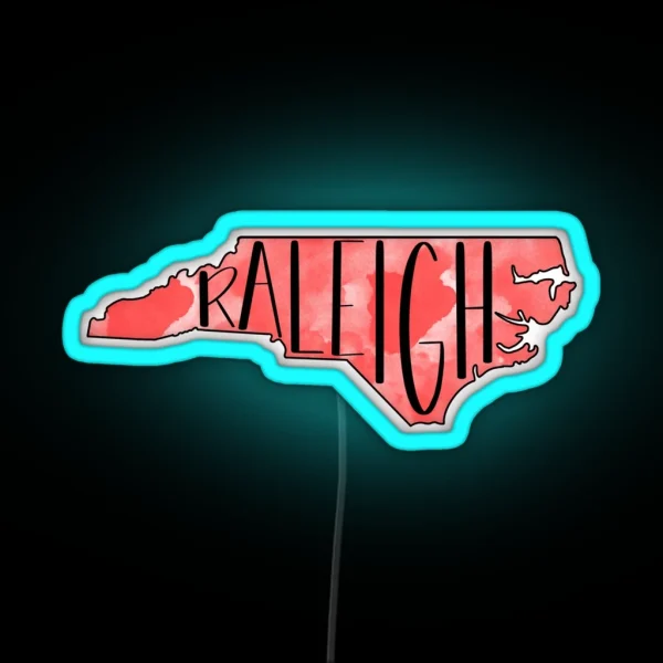 Raleigh NC RGB Neon Sign