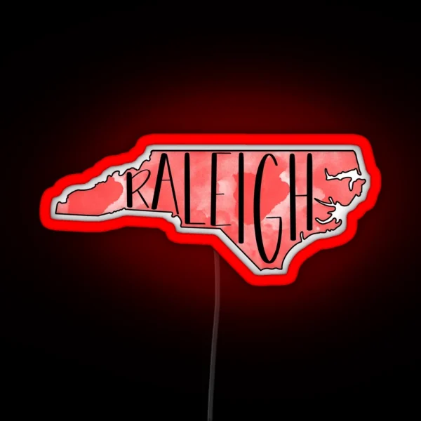 Raleigh NC RGB Neon Sign