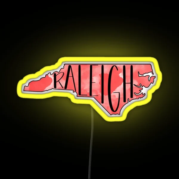 Raleigh NC RGB Neon Sign