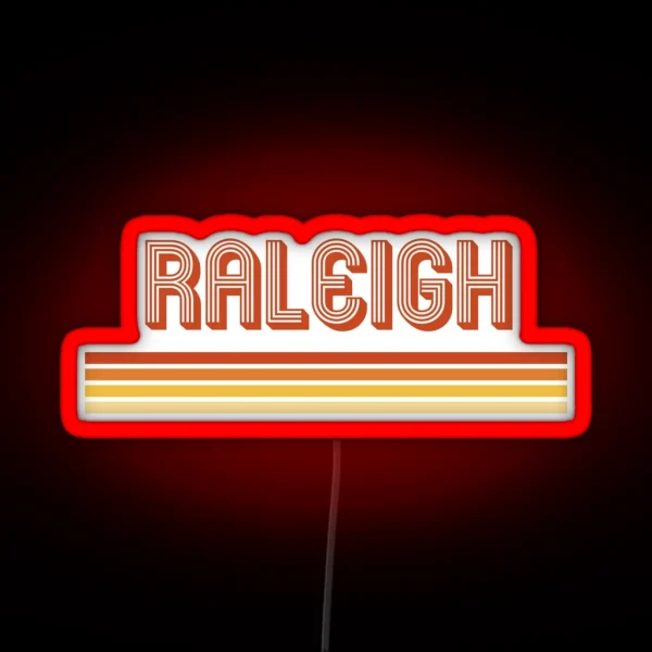 Raleigh Retro 1968 RGB Neon Sign