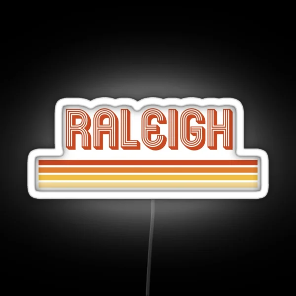 Raleigh Retro 1968 RGB Neon Sign