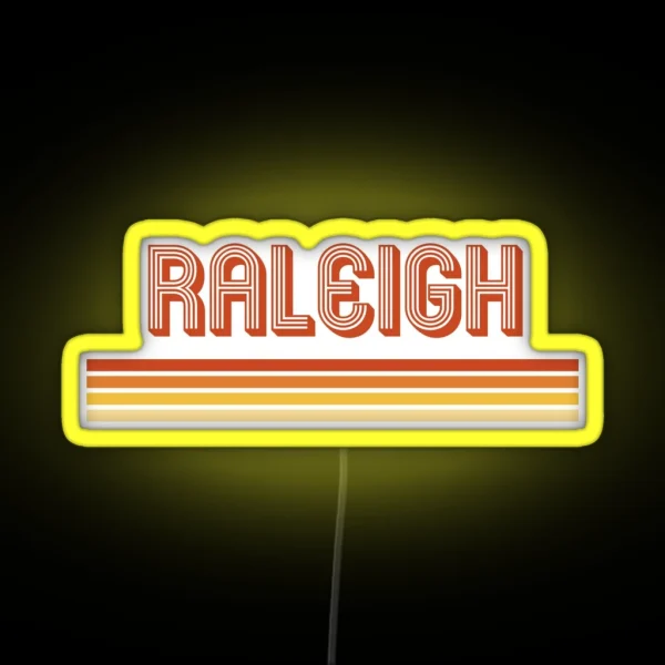 Raleigh Retro 1968 RGB Neon Sign