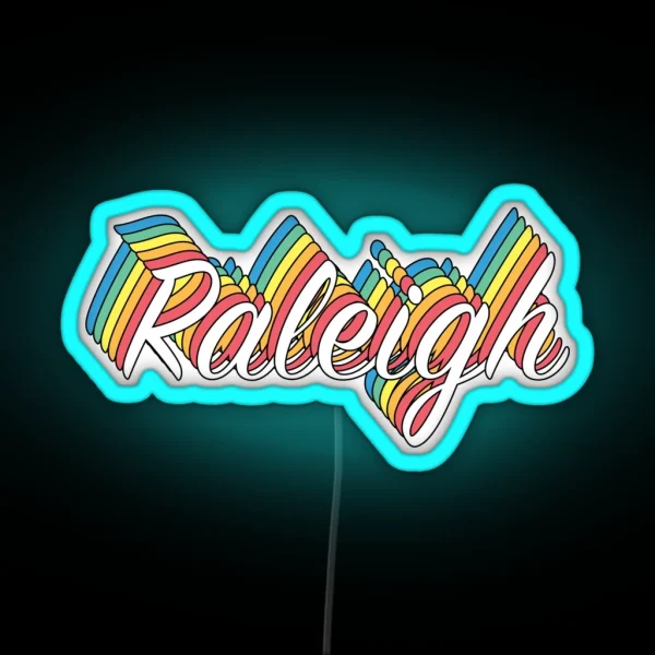Raleigh RGB Neon Sign