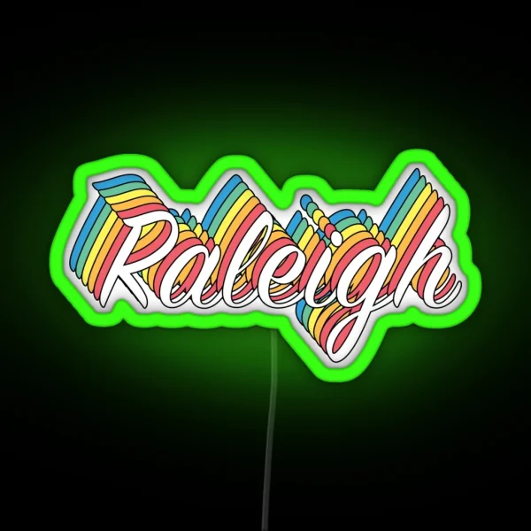Raleigh RGB Neon Sign