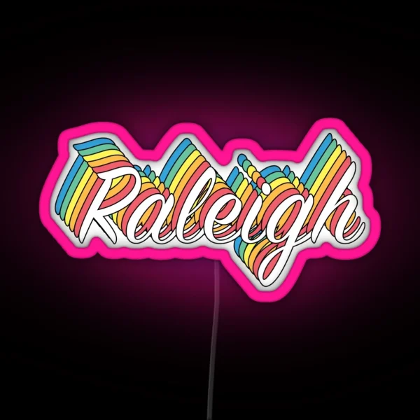 Raleigh RGB Neon Sign