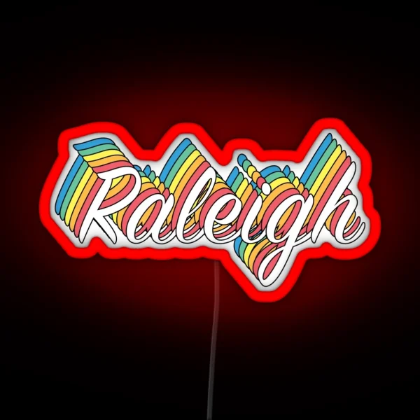 Raleigh RGB Neon Sign