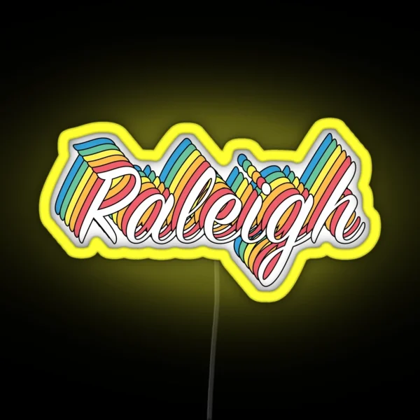 Raleigh RGB Neon Sign