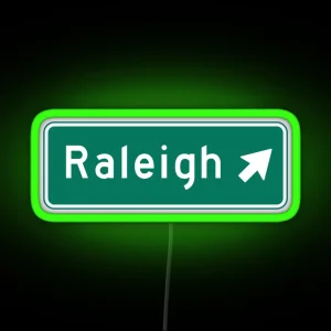 Raleigh RGB Neon Sign