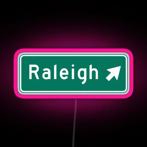 Raleigh RGB Neon Sign