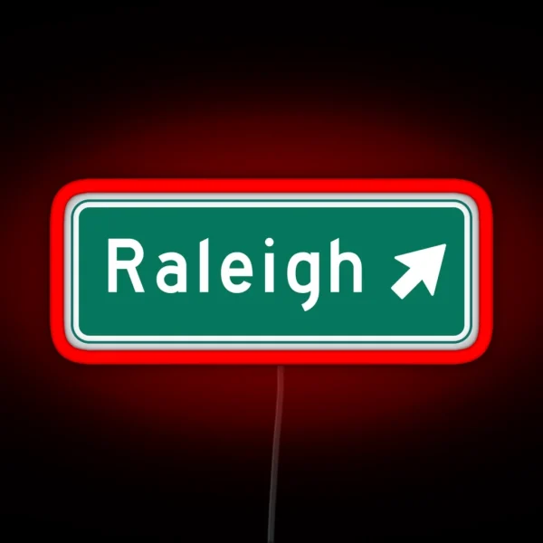 Raleigh RGB Neon Sign