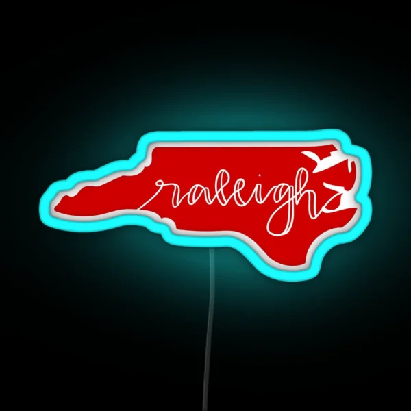 Raleigh RGB Neon Sign