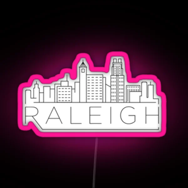 Raleigh RGB Neon Sign
