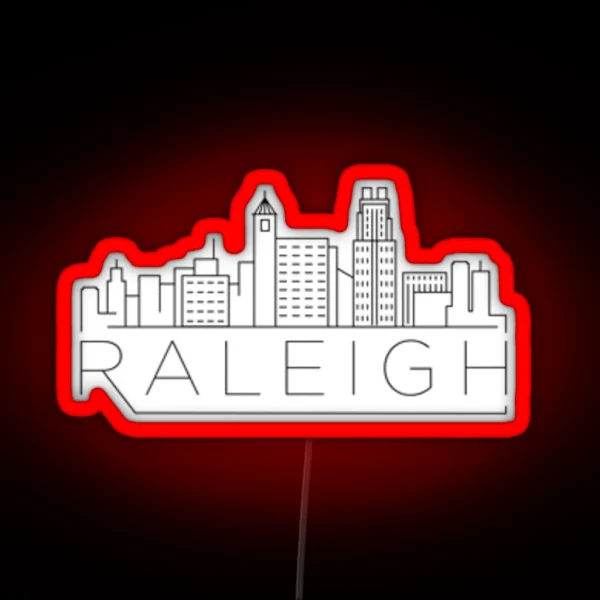 Raleigh RGB Neon Sign