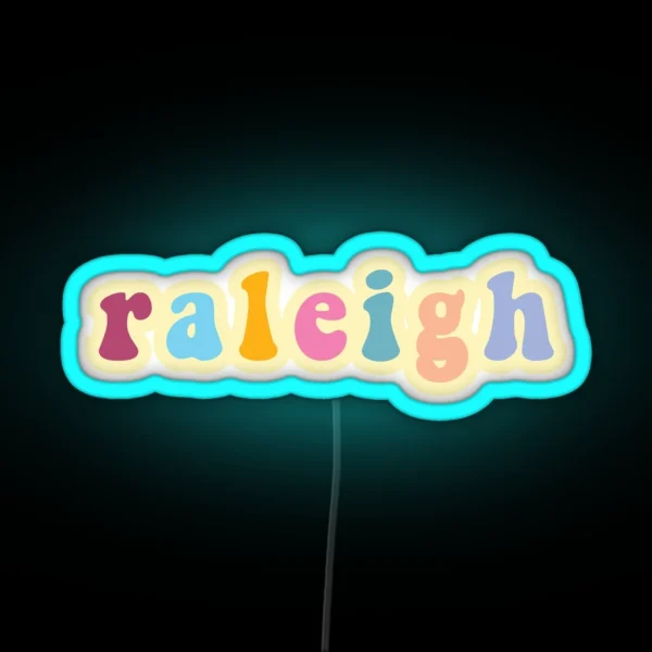 Raleigh RGB Neon Sign