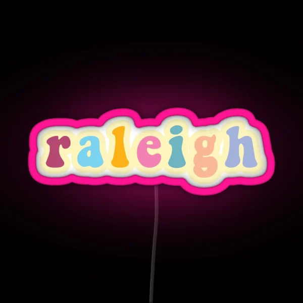 Raleigh RGB Neon Sign