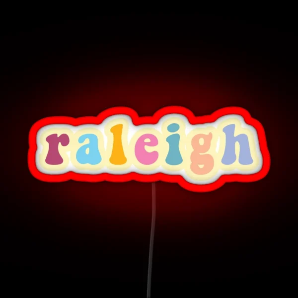 Raleigh RGB Neon Sign