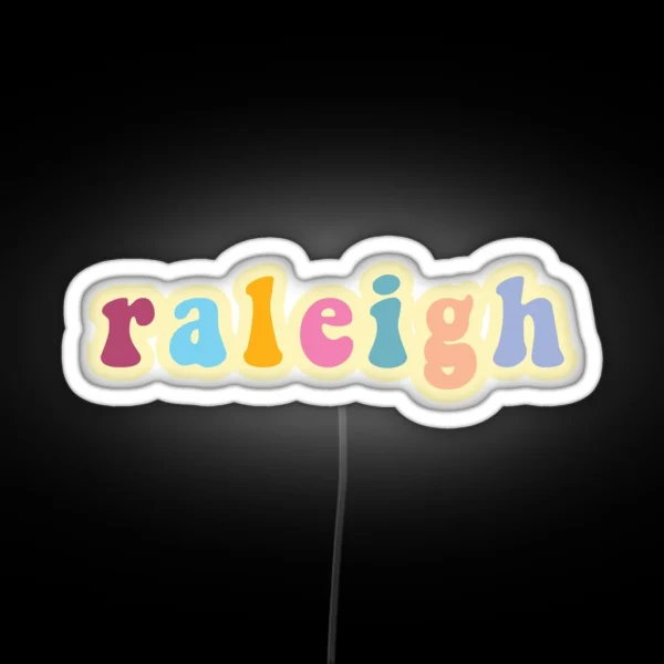 Raleigh RGB Neon Sign