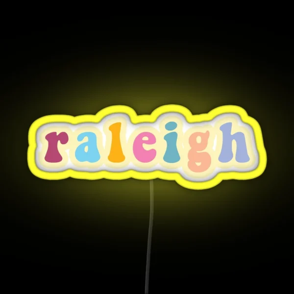 Raleigh RGB Neon Sign