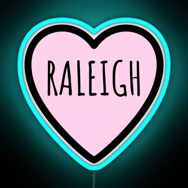 Raleigh RGB Neon Sign