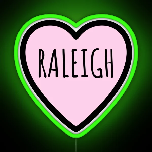 Raleigh RGB Neon Sign