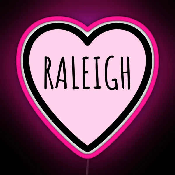 Raleigh RGB Neon Sign