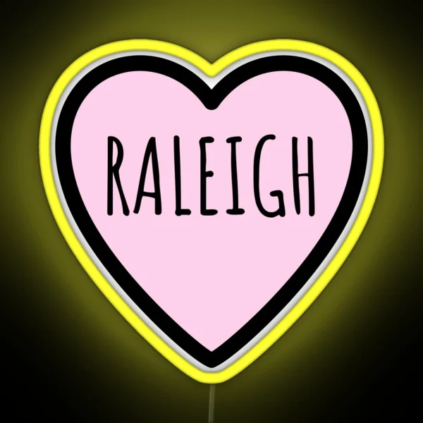 Raleigh RGB Neon Sign