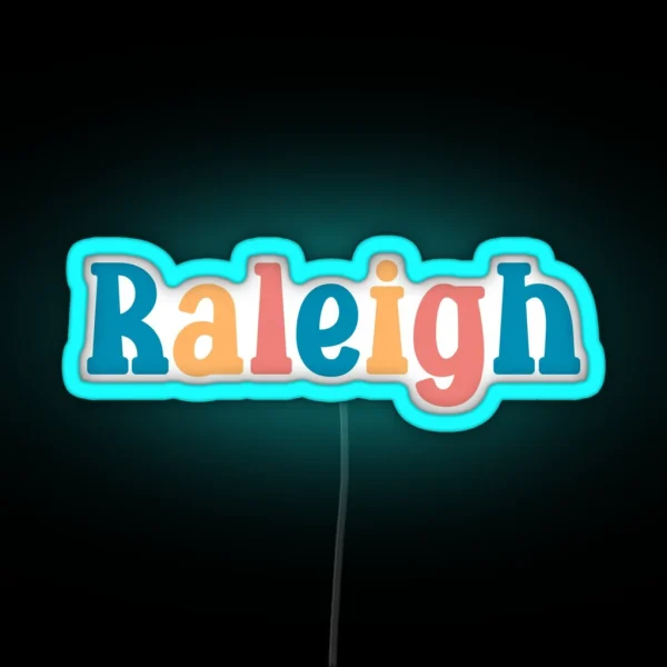Raleigh RGB Neon Sign