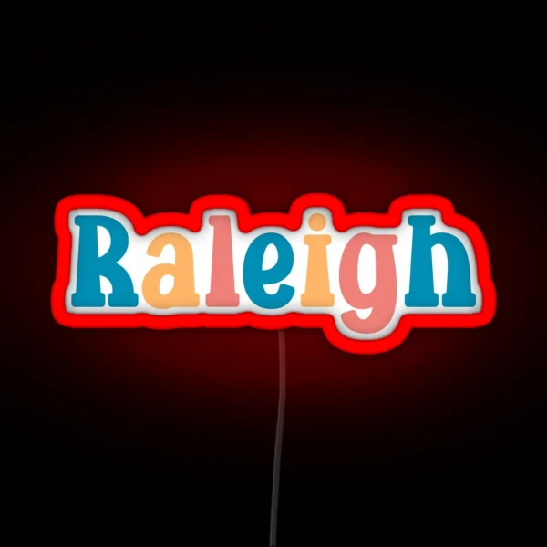 Raleigh RGB Neon Sign