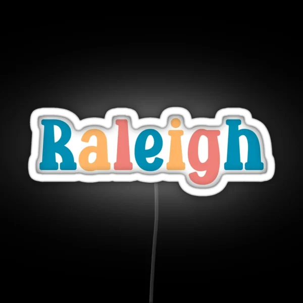 Raleigh RGB Neon Sign