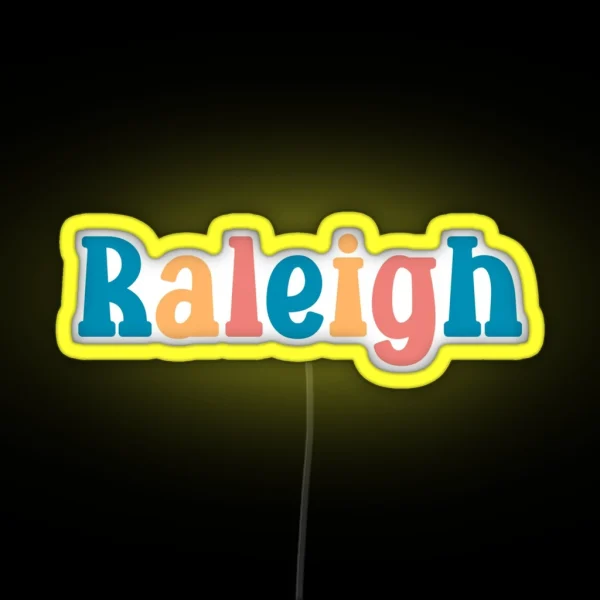 Raleigh RGB Neon Sign