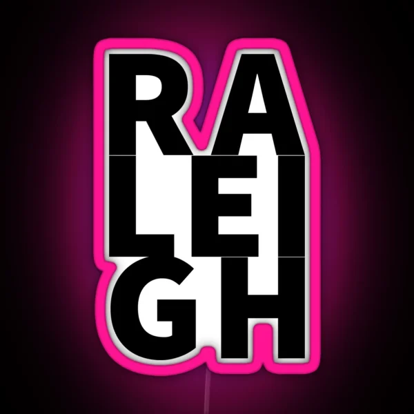 RALEIGH RGB Neon Sign