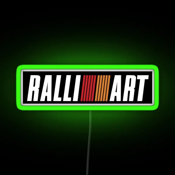 Ralliart RGB Neon Sign