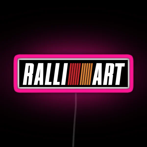 Ralliart RGB Neon Sign