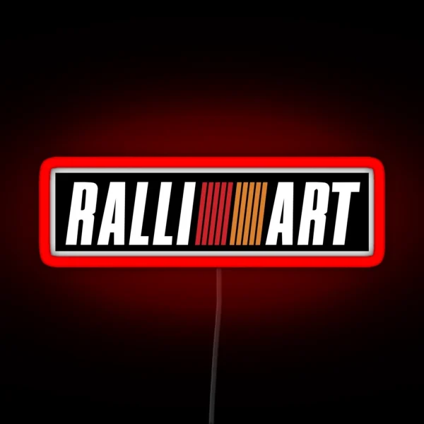 Ralliart RGB Neon Sign