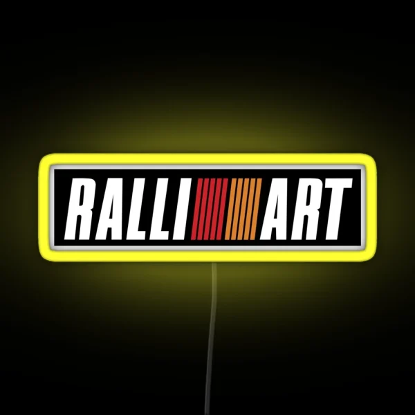 Ralliart RGB Neon Sign