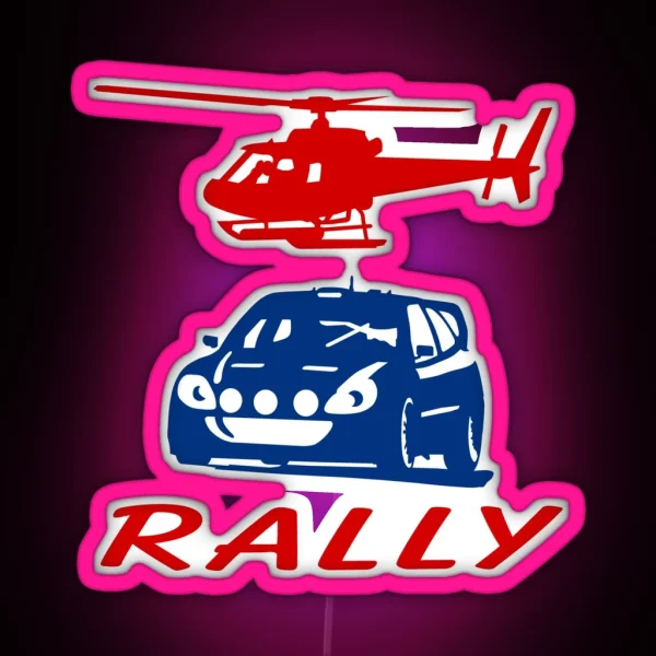 Rally RGB Neon Sign